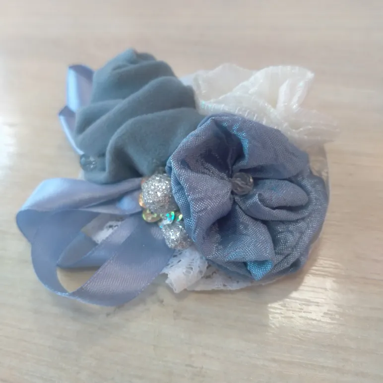 Текстильная брошь, бохо стиль.