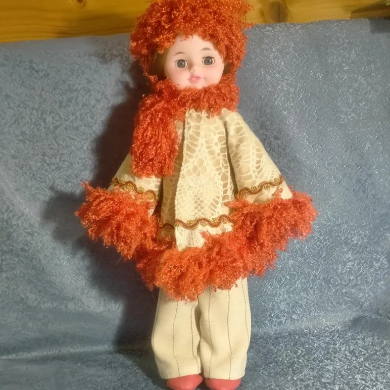 Кукла с одеждой, Ивановская, рост 45 см.