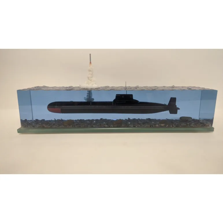 Модель подводной лодки проект 941 "Акула"