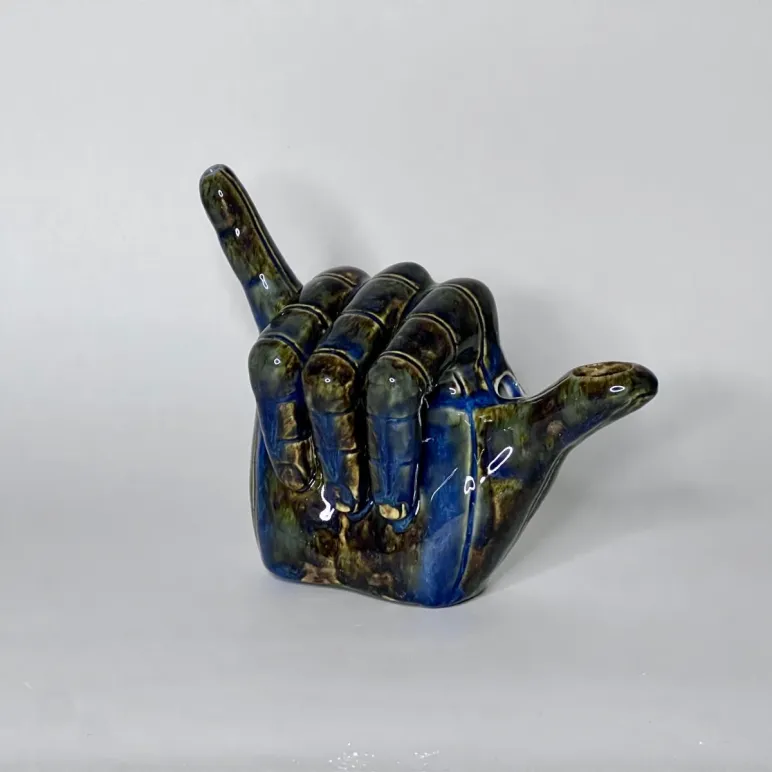 Бабблер/курительная трубка ручной работы Рука