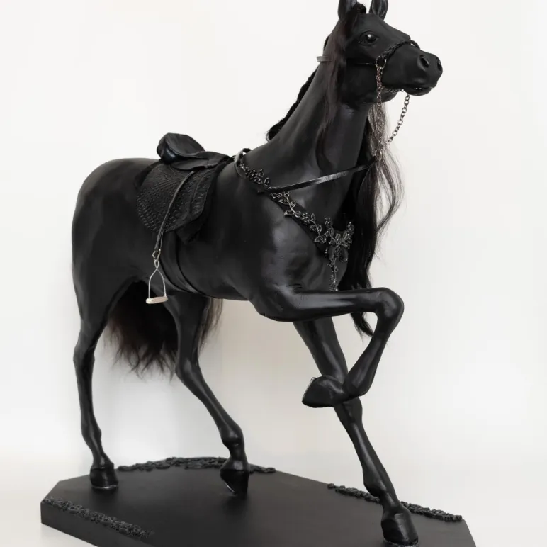 Вороной конь