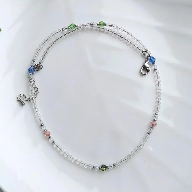 Чокер из хрустального кварца