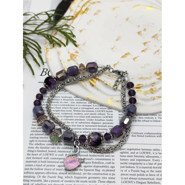 Браслет «Фиолетовая симфония»