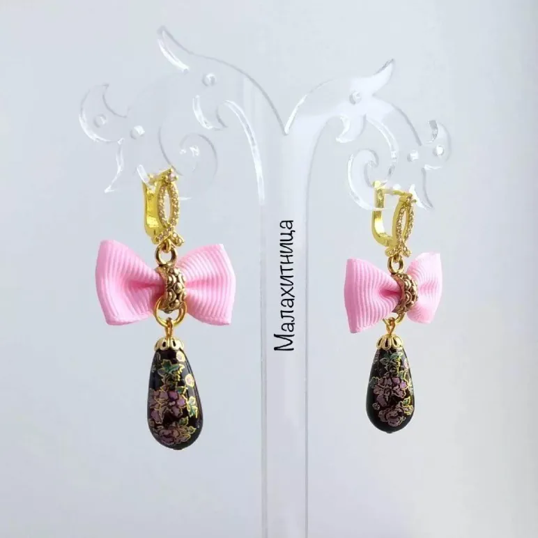 Серьги "Магнолия"