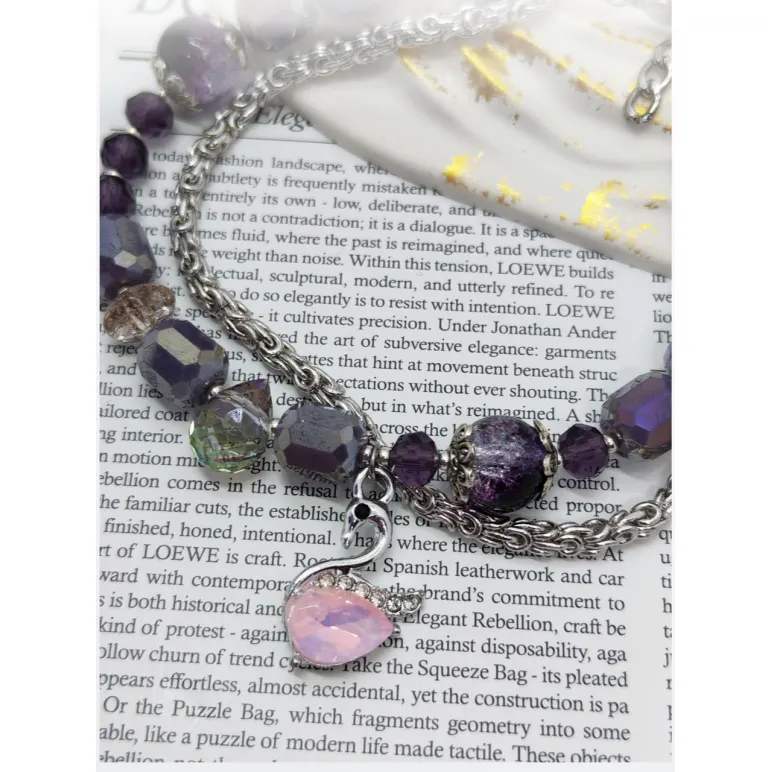 Браслет «Фиолетовая симфония»