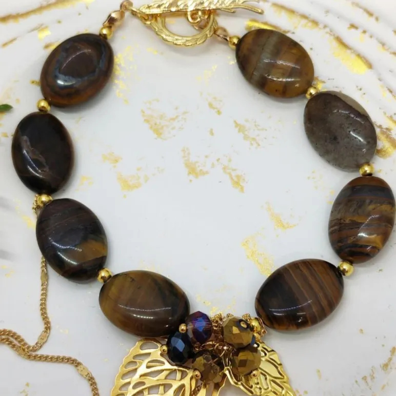 Браслет "Тигровый акцент"