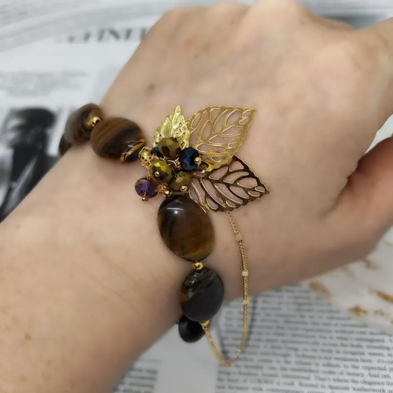 Браслет "Тигровый акцент"