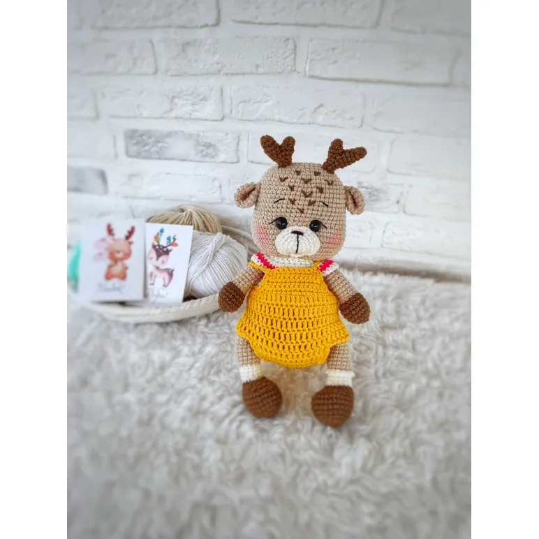 Игрушка "Оленёнок" (мальчик и девочка)