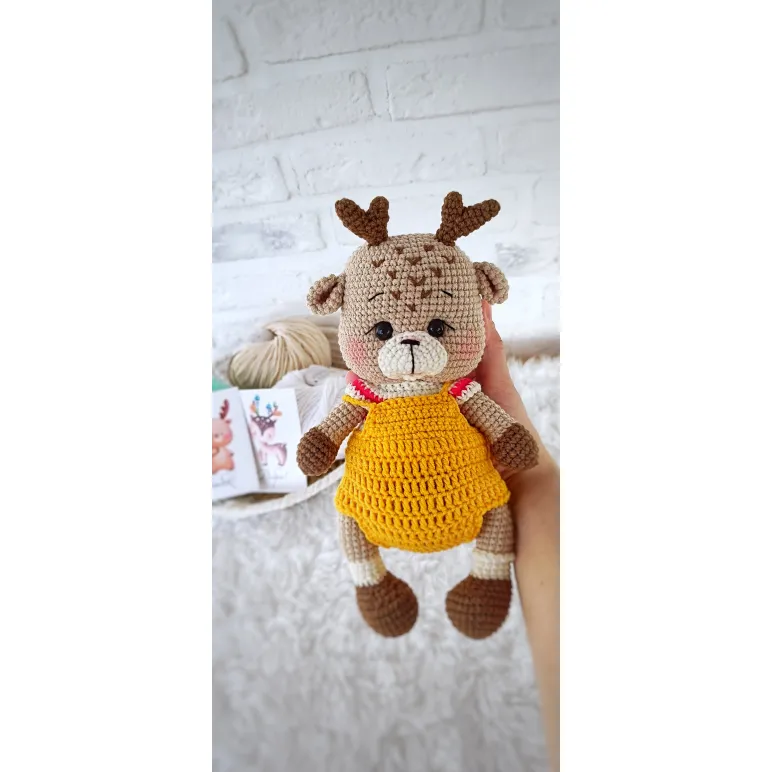 Игрушка "Оленёнок" (мальчик и девочка)