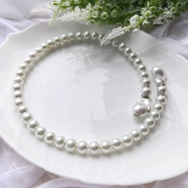 Колье-чокер из жемчуга Майорка