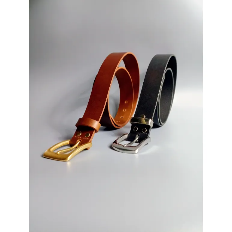 Ремни из натуральной кожи ручной работы