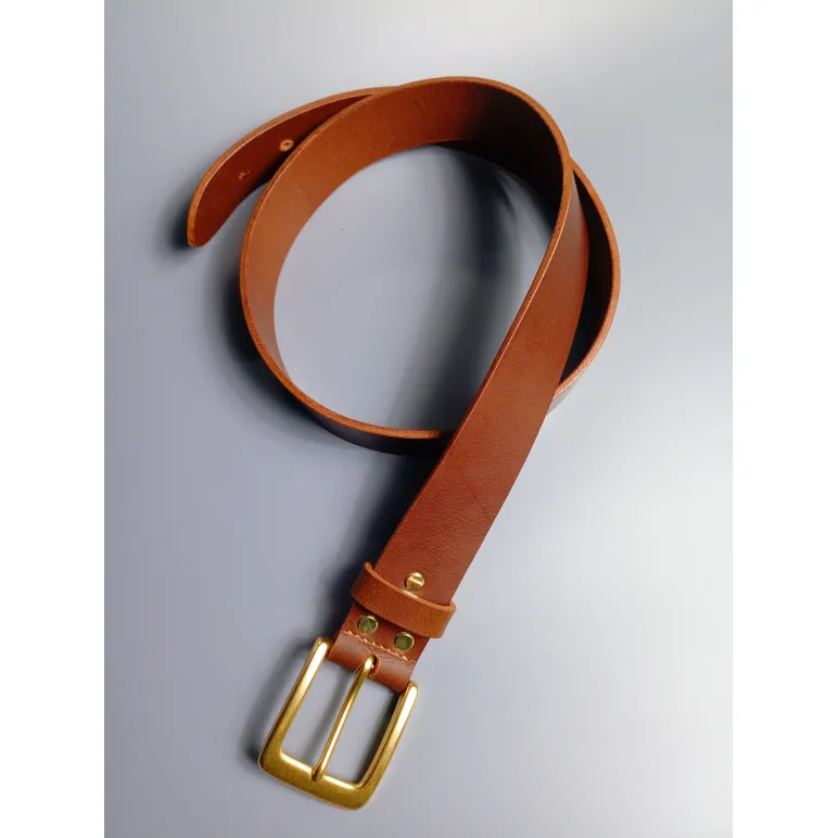 Ремни из натуральной кожи ручной работы