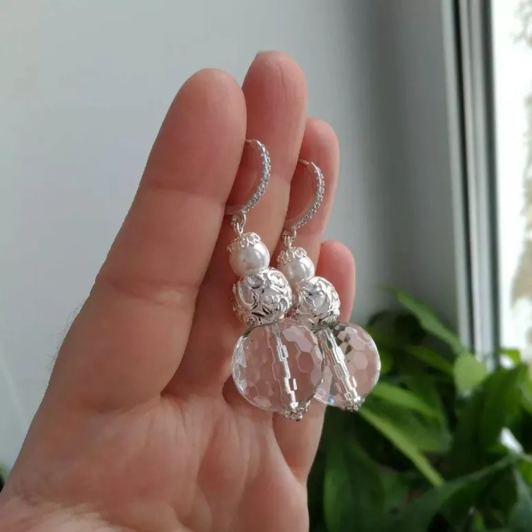 Серьги хрустальные «Великая Афродита».