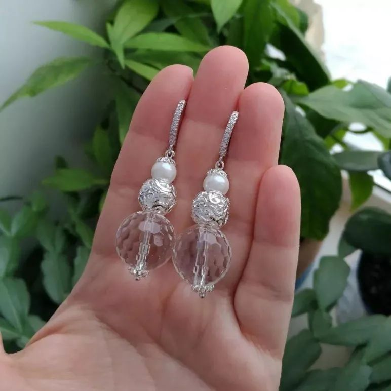 Серьги хрустальные «Великая Афродита».