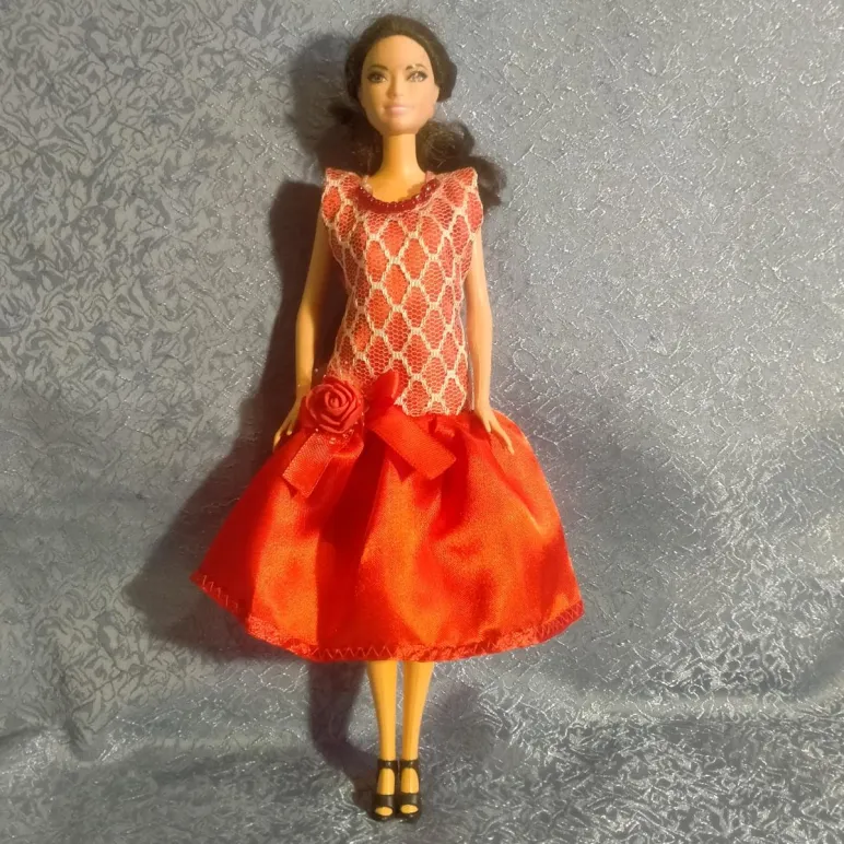 Одежда, платье для куклы Барби