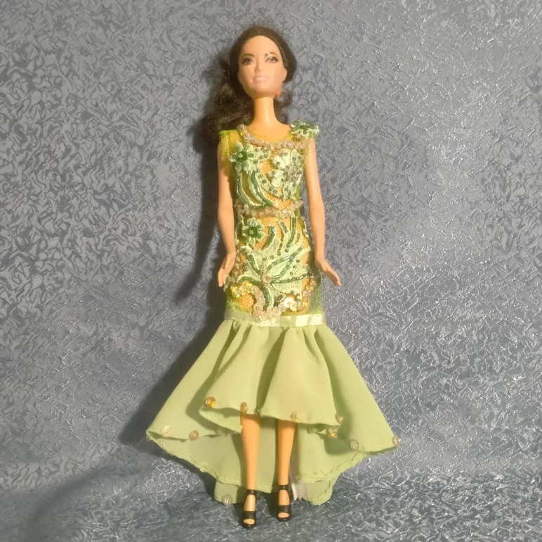 Одежда, платье для куклы Барби