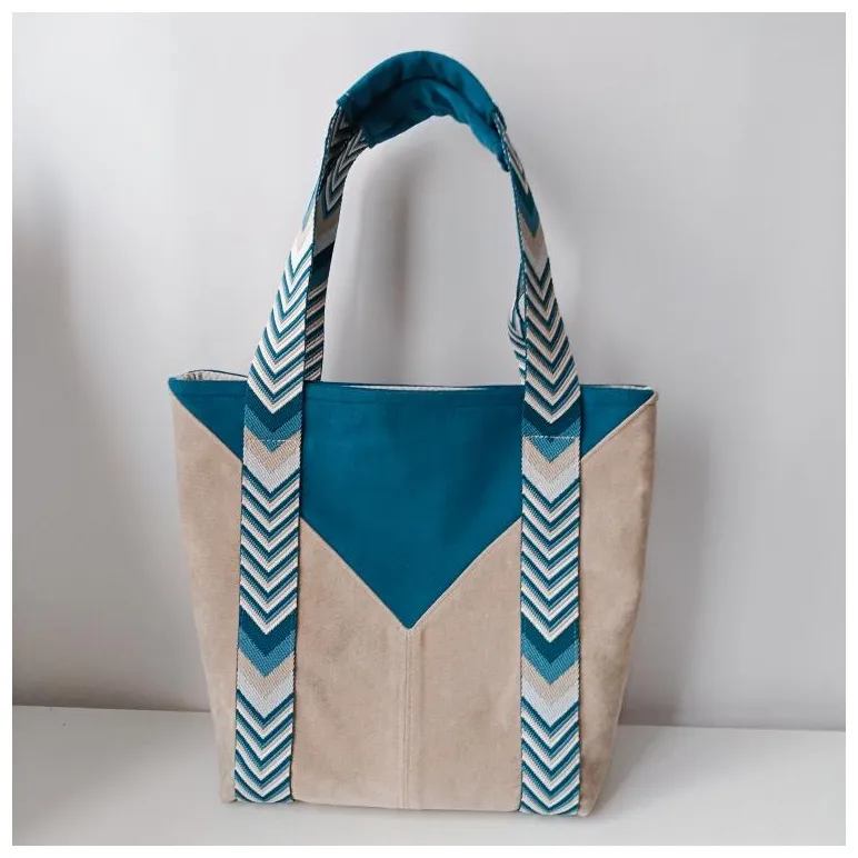 Сумка шопер, ручная работа