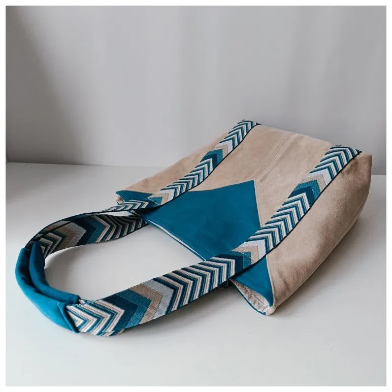 Сумка шопер, ручная работа