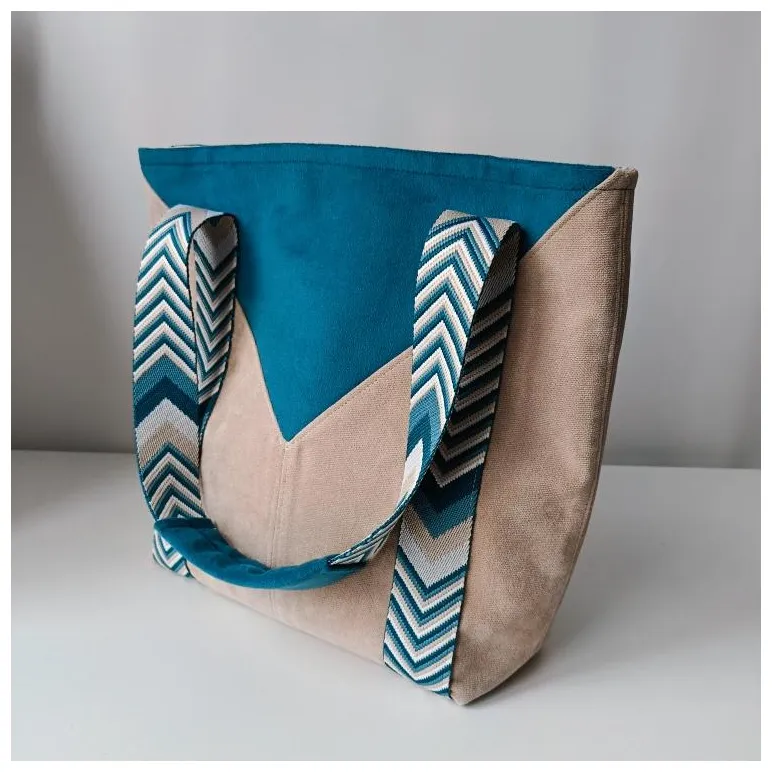 Сумка шопер, ручная работа