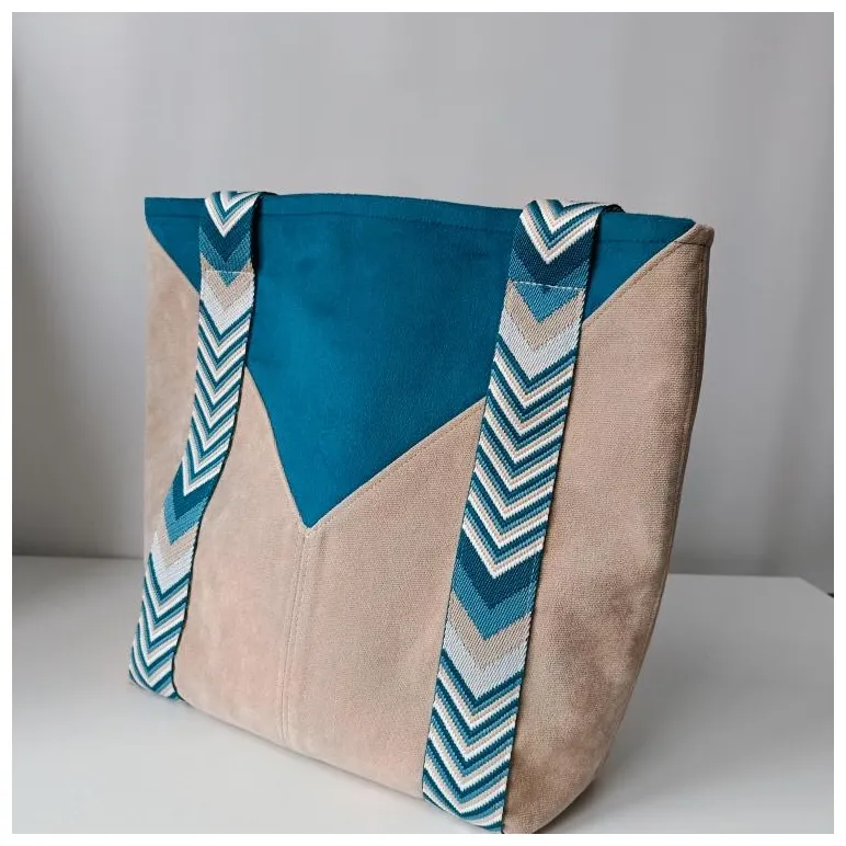 Сумка шопер, ручная работа