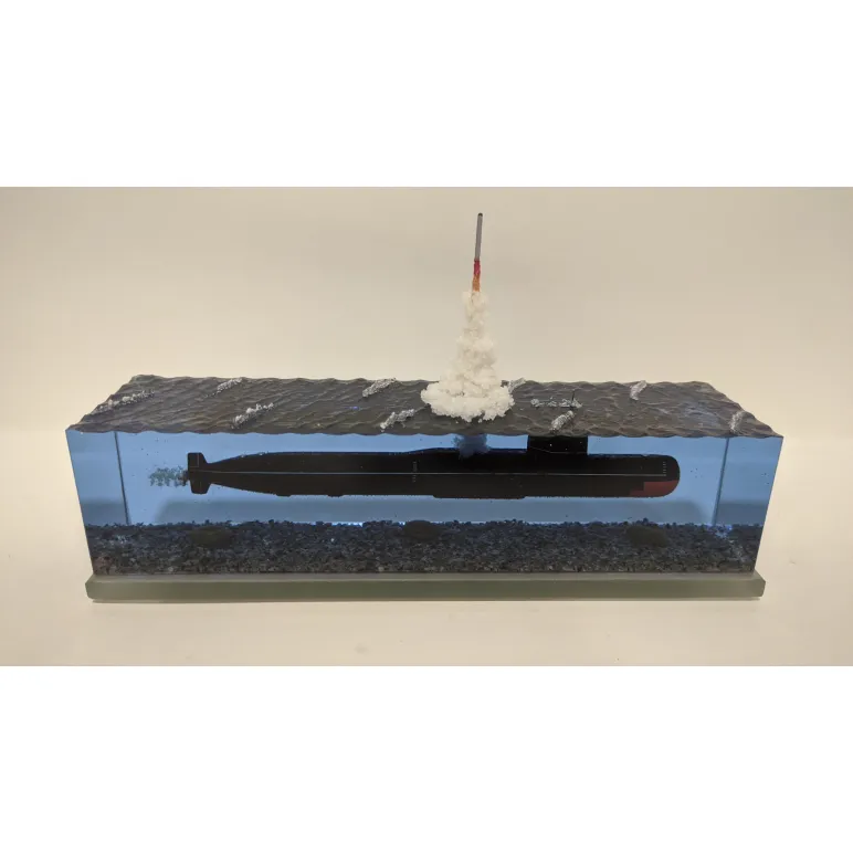 Модель подводной лодки 667А "Навага"