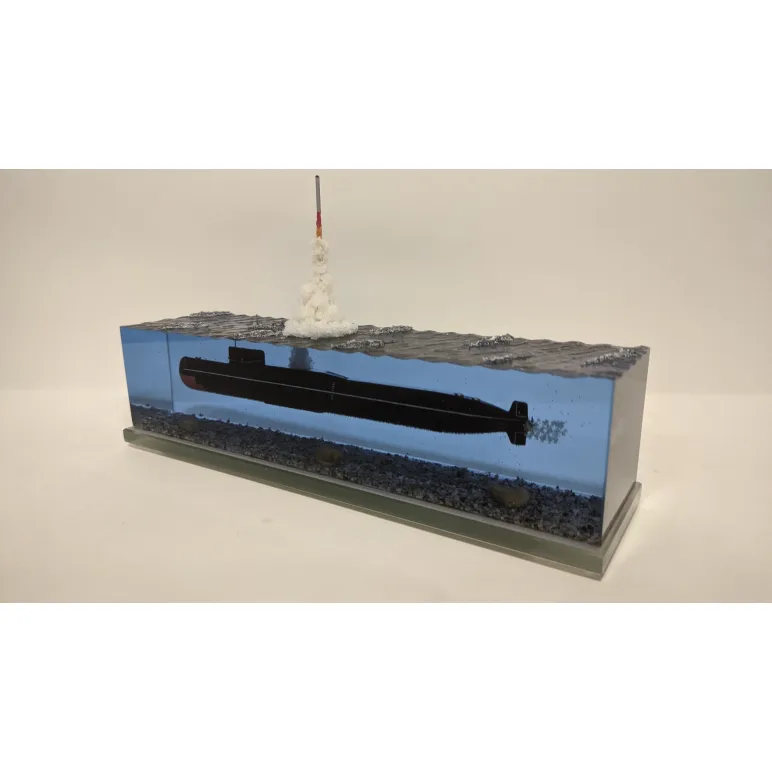 Модель подводной лодки 667А "Навага"