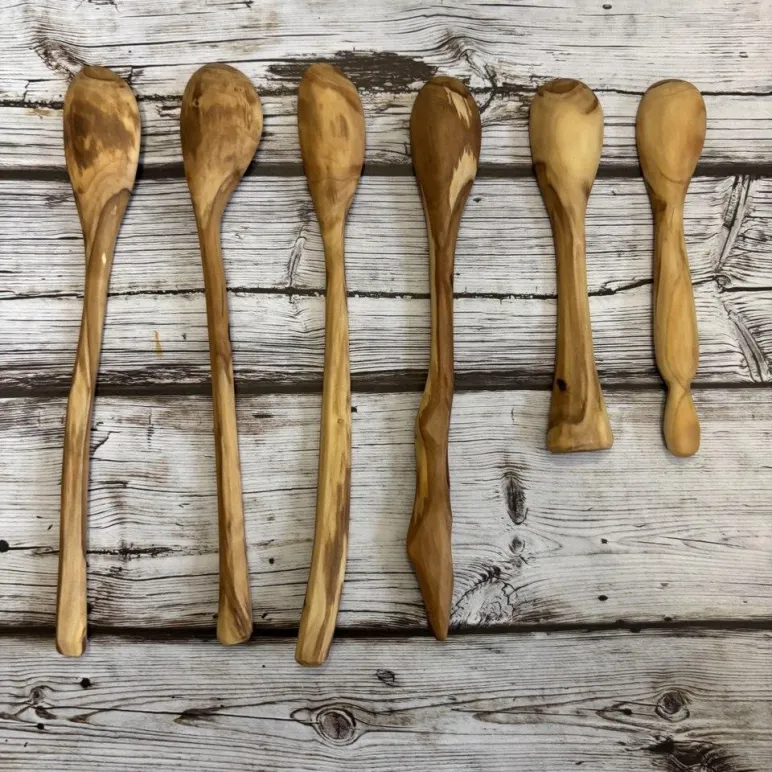 Ложки дереванные резные ручной работы
