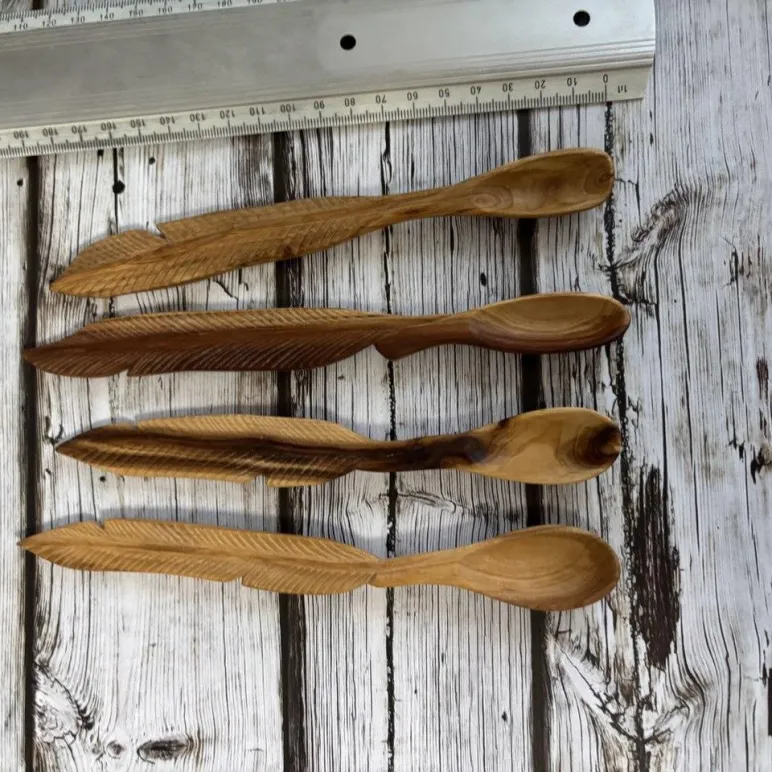 Ложки дереванные резные ручной работы