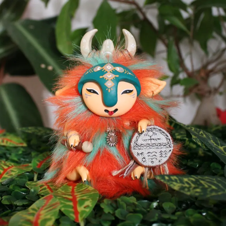 Шаман Гудмунд - интерьерная кукла