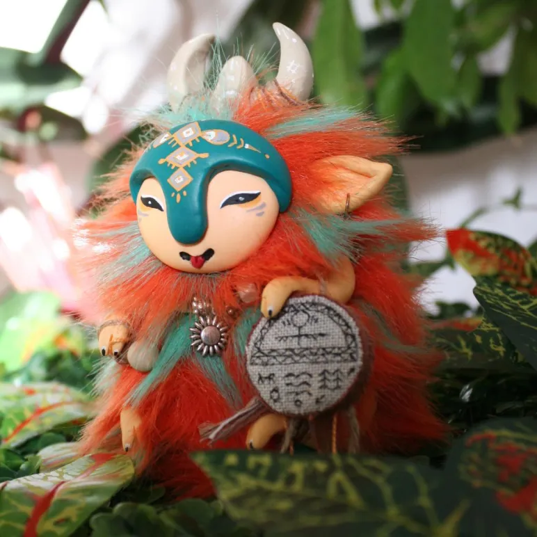 Шаман Гудмунд - интерьерная кукла