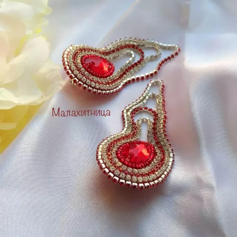 Серьги "Гори-гори ясно!"