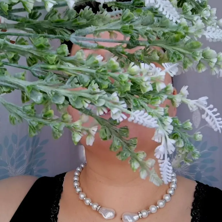 Колье-чокер из жемчуга Майорка