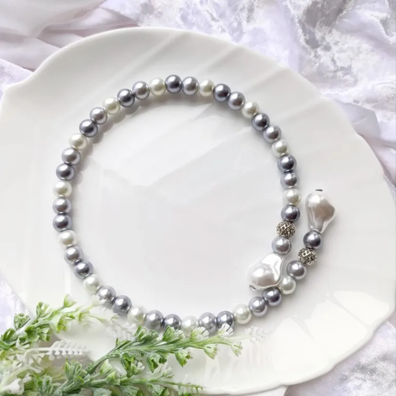 Колье-чокер из жемчуга Майорка