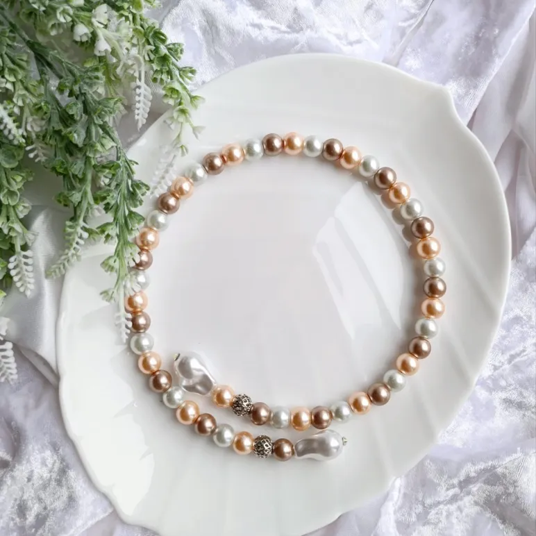 Колье-чокер из жемчуга Майорка