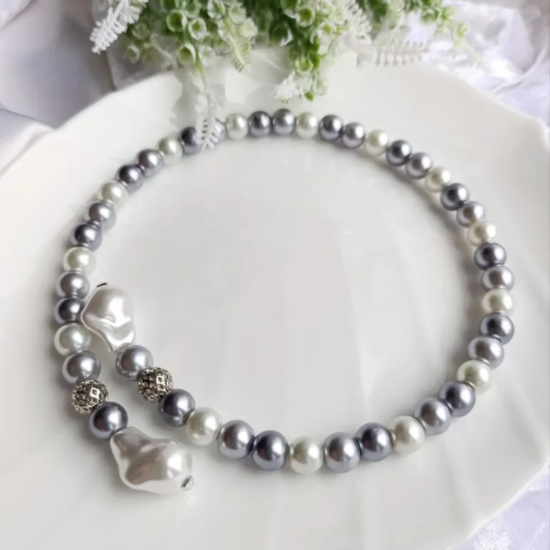 Колье-чокер из жемчуга Майорка