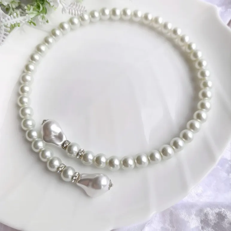 Колье-чокер из жемчуга Майорка