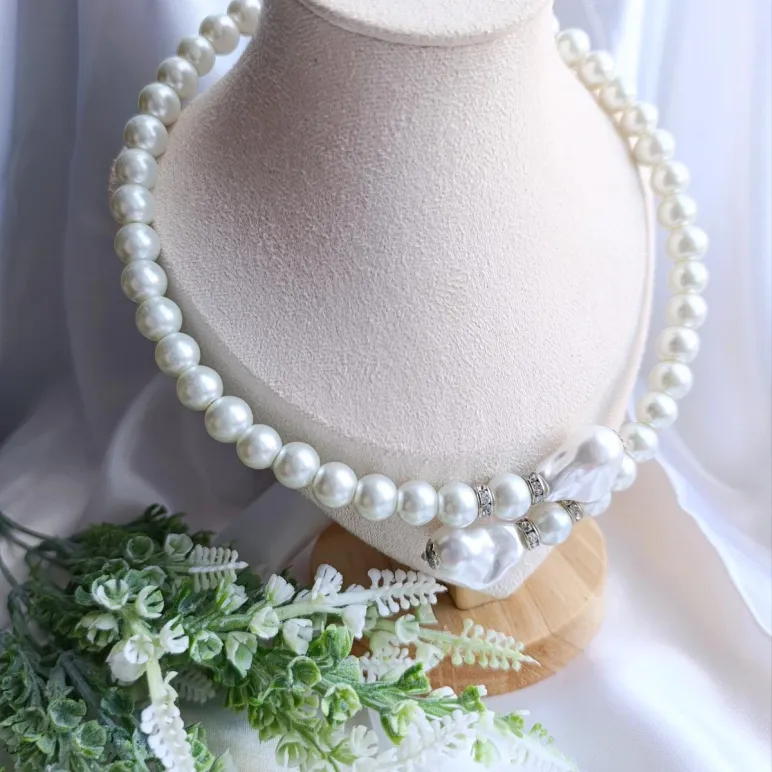Колье-чокер из жемчуга Майорка