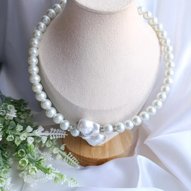 Колье-чокер из жемчуга Майорка