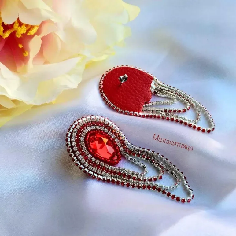 Серьги "Гори-гори ясно!"