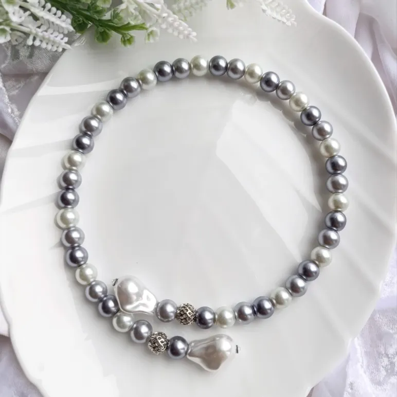 Колье-чокер из жемчуга Майорка