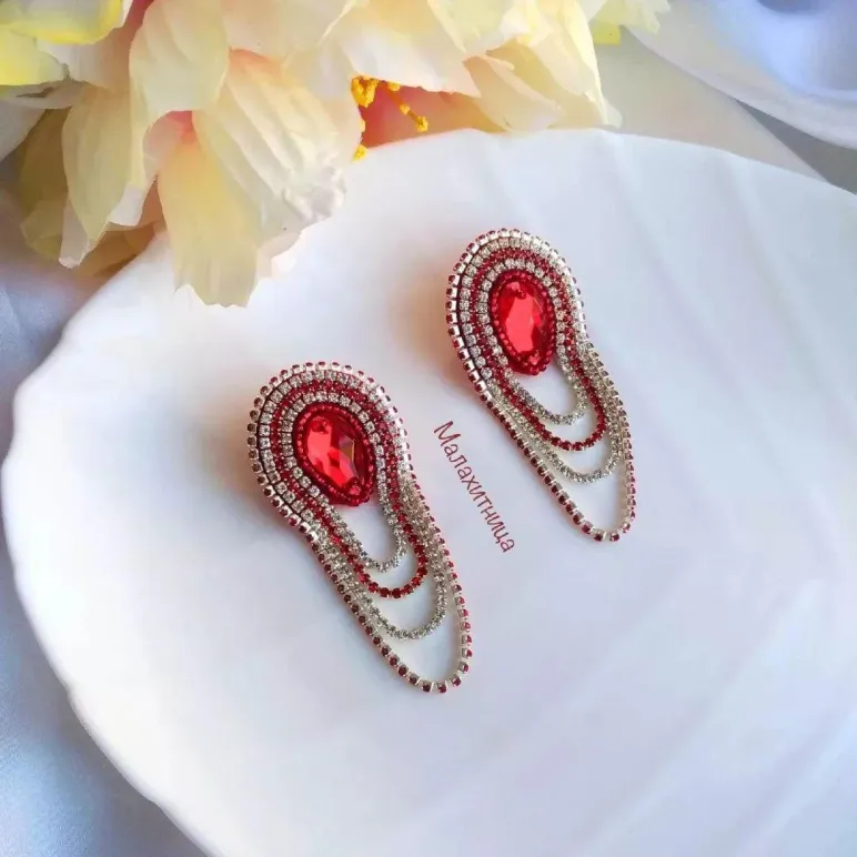 Серьги "Гори-гори ясно!"