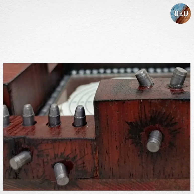 Пепельница "Пуля" (красное дерево)