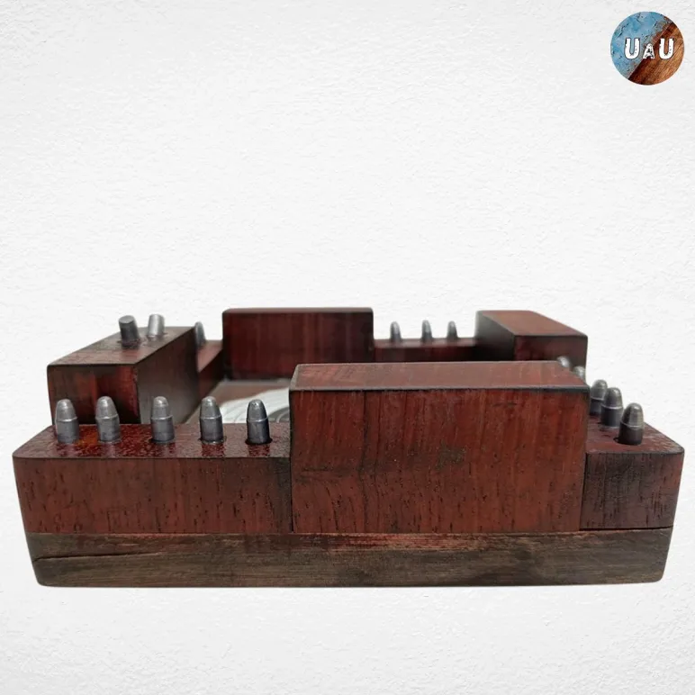 Пепельница "Пуля" (красное дерево)