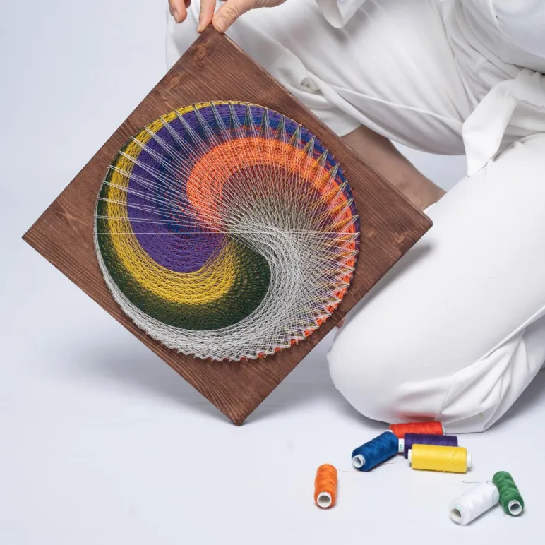 Мандала "Энергия" /30*30 см/ набор для творчества и медитаций