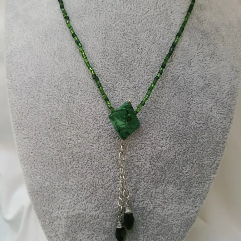 Комплект из малахита