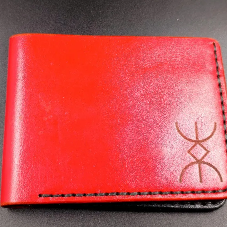 Кошелëк кожаный "Мировое Древо".