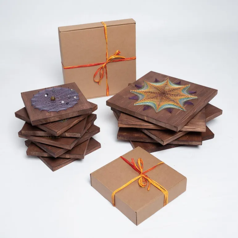 Мандала "Луна" /20*20 см/ набор для творчества и медитаций