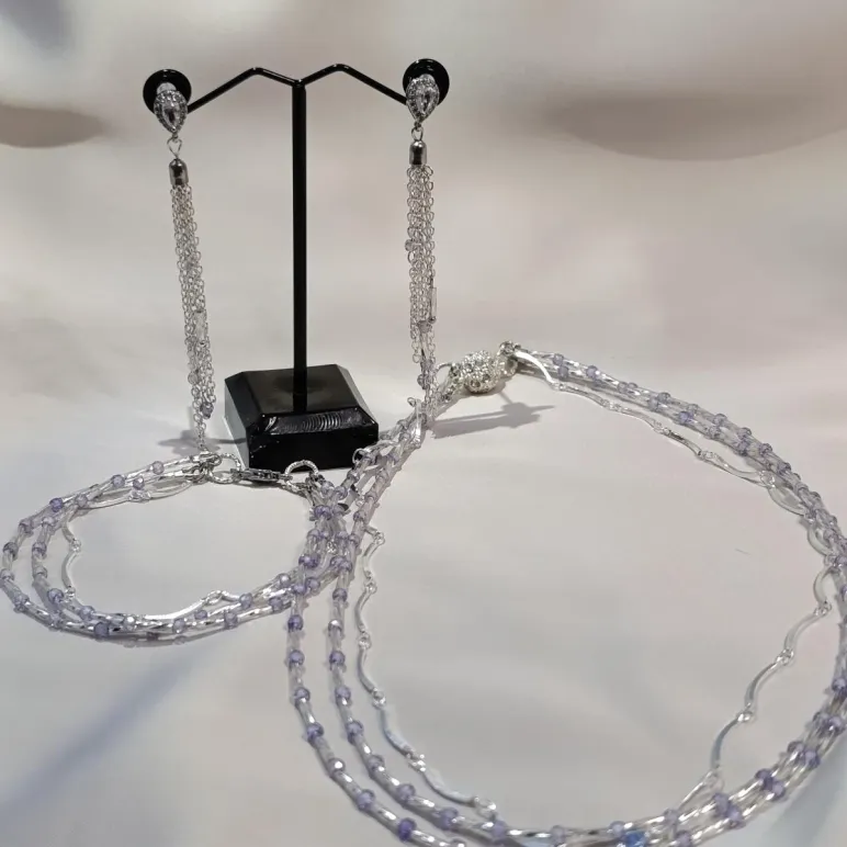 Комплект украшений "Северное сияние"