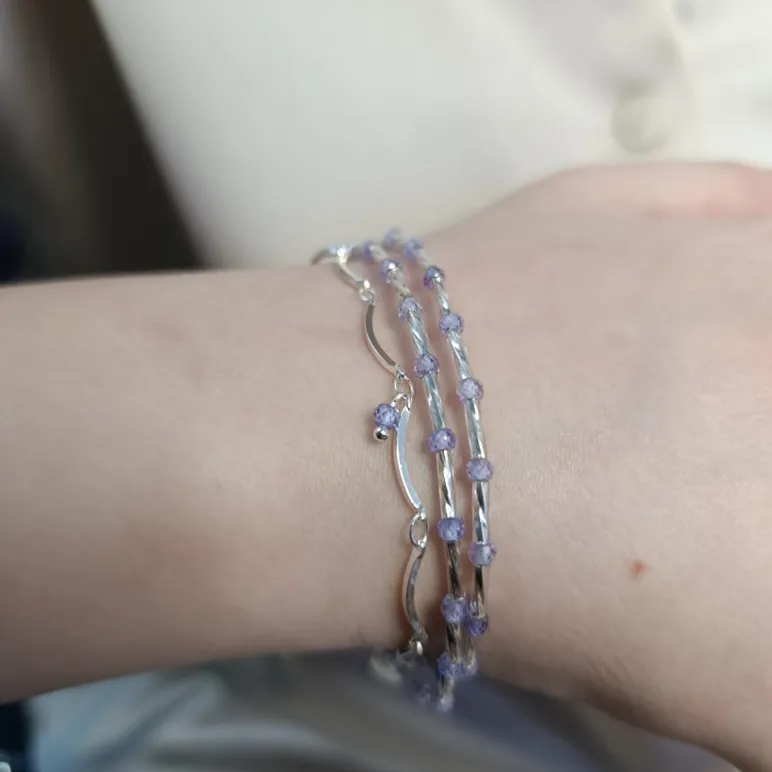 Комплект украшений "Северное сияние"