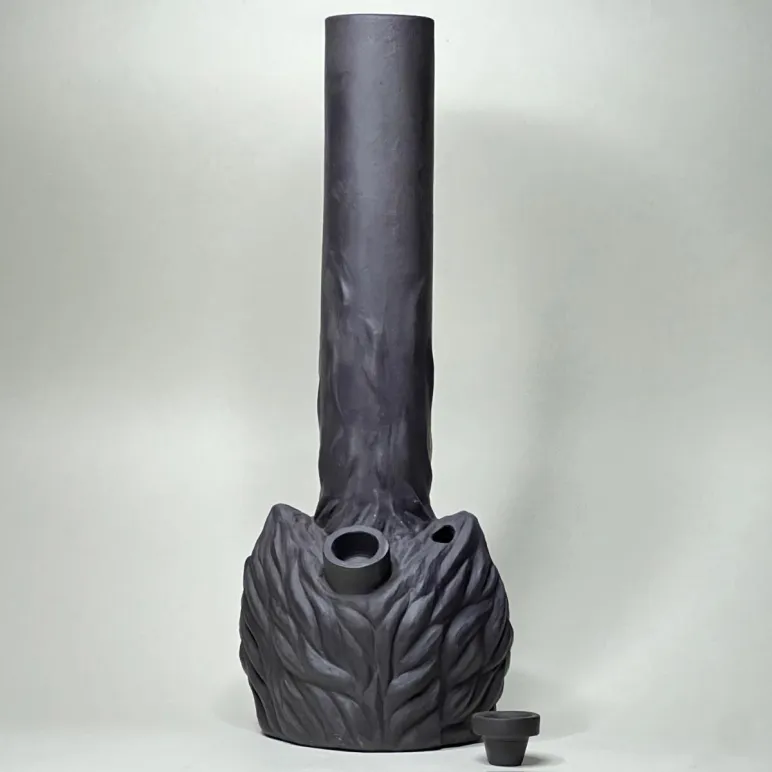 Керамический бонг ручной работы Кот